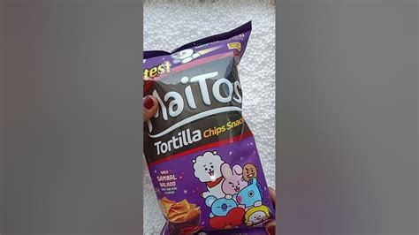 Mencari Dan Menemukan Snack Maitos Tortilla Chips Edisi Bt21 Di Dalam