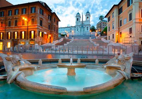 The Main Squares Of Rome Navona Pantheon Trevi Spagna Piazza