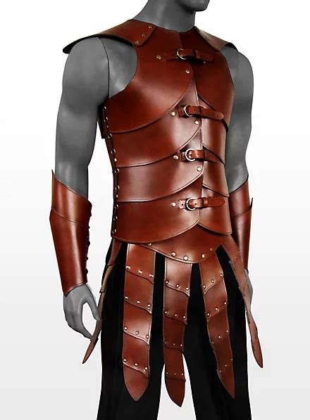 Warrior Leather Armor Brown