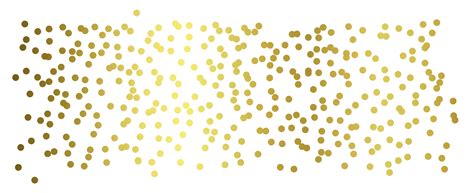 Paper Gold Confetti Clip Art Black Background Png Download 3354