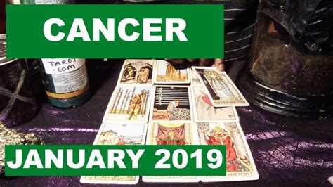 Cancer January 2019 Horoscope Psychic Tarot Reading Lamarr Townsend