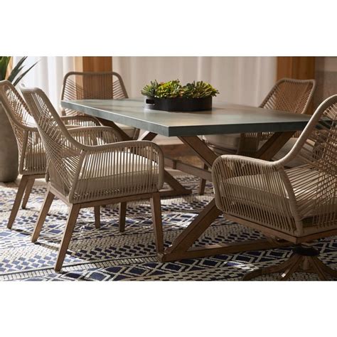 Maybe you would like to learn more about one of these? Hampton Bay Haymont Stationary Steel Wicker Outdoor Patio ...