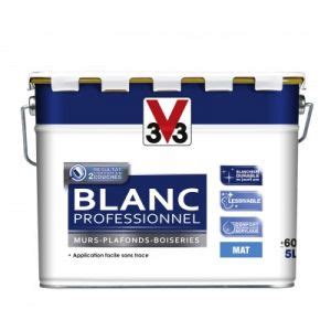 Pour qu'un mur accueille parfaitement votre peinture murale, il doit réunir certaines qualités. V33 Peinture intérieure acrylique pour murs plafonds boiseries blanc mat 5 litres - Comparer ...