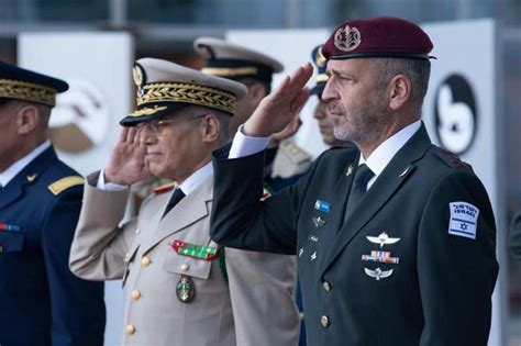 Amid Shared Tensions With Iran Israel Hosts Moroccan Armys Chief Of Staff