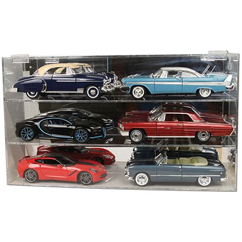118 Scale Six Car Display Case 118 Scale Diecast Model By Fairfield
