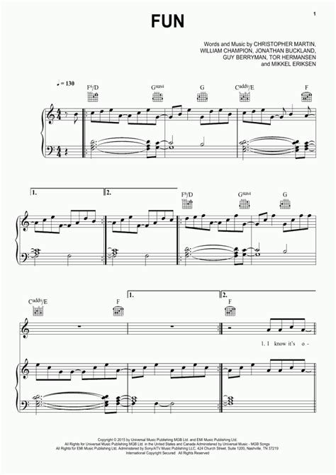 Everglow Piano Chords Everglow 2020