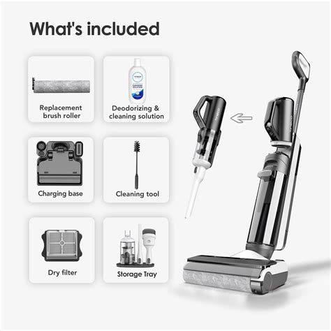 Tineco Smart Wet Dry Vacuum Cleaners Floor Cleaner Mop 2 In 1 Cordless