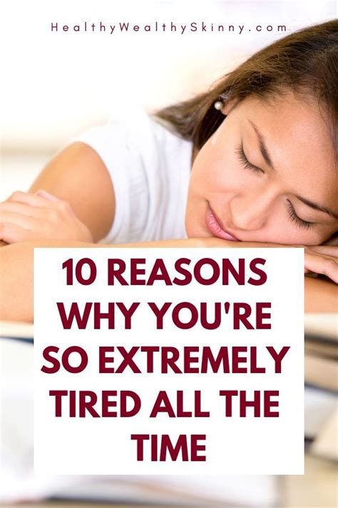 Asking yourself why am i so tired all the time? Why Am I So Extremely Tired all the Time in 2020 | Feeling ...