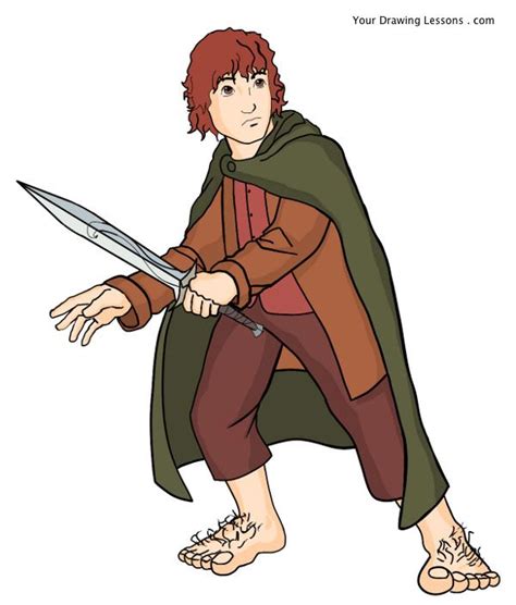 How To Draw Frodo Baggins Lord Of The Rings By Mattleyva On Deviantart