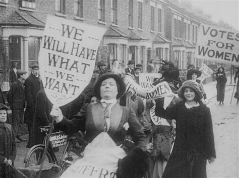 Make More Noise Suffragettes In Silent Film New Bfi Dvd Collection