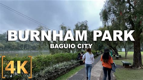 Burnham Park The Most Relaxing Place In Baguio City Walking Tour