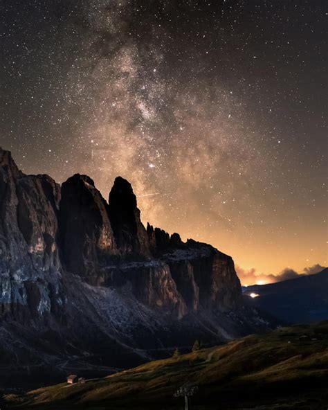 Milky Way In The Dolomites 🏔️ 9gag
