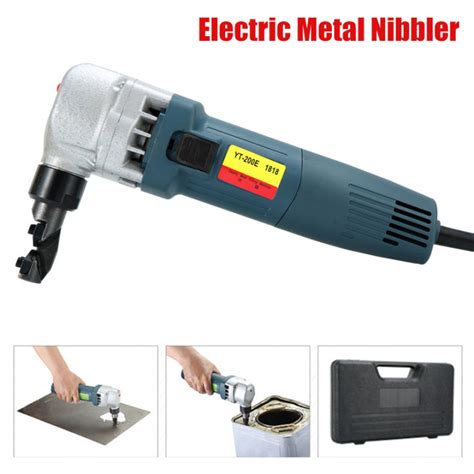 380w Electric Metal Nibbler 18mm Metal Cutting Shear Machine Electric