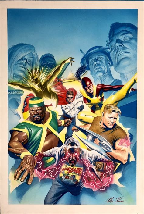 Alex Ross Jsa 12 Cover In Thomas Leopolds Interior Pages And