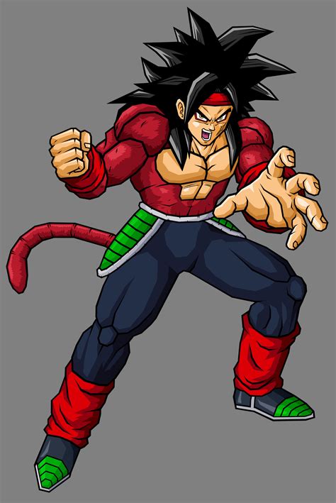 Is it for the action scenes and villains? Bardock SSJ4 by hsvhrt on DeviantArt
