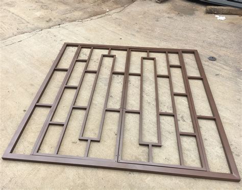 High Quality Wrought Iron Window Grill Design China Building Material