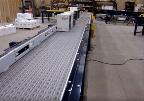 Activated Roller Belt Conveyor Applications Youtube Video M A N O X