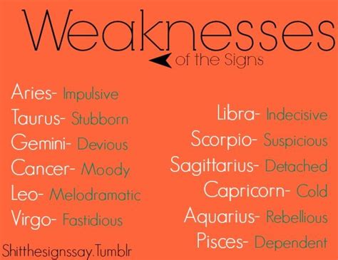 Leo is ruled by the sun and is the most outgoing and extroverted sign in the zodiac. Weaknesses of the Signs #astrology | Zodiac, Signs, Horoscope