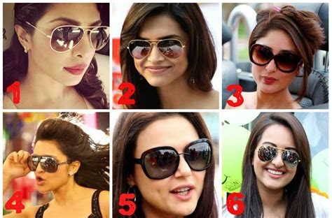 Which Actress Looks Most Stylish In Sunglasses Indian Actress Photos Sunglasses Women Square