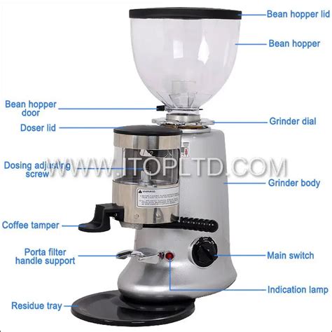 Heavy Duty Industrial Coffee Bean Grinder Machine High Quality