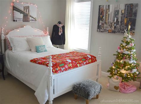 Holiday Decorating For Teen Girls Room Tour At Home With The Barkers