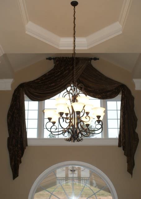 Half moon shaped window coverings for your uniquely shaped windows. Window Treatments - Traditional - Curtains - atlanta - by ...