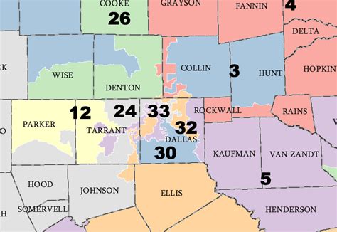 How New Redistricting Maps Carve Up Dallas Congressional
