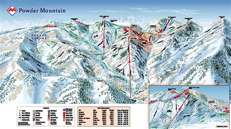 Ski Resort Reviews Trail Maps