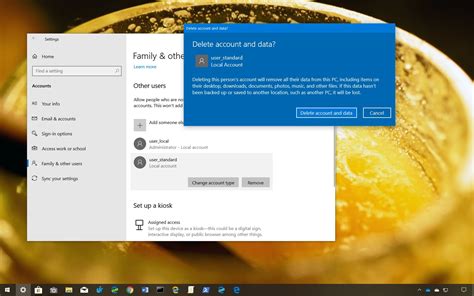In fact, the average person has 27 passwords, which is probably a close indication of the number of accounts you currently have open. How to delete user account on Windows 10 • Pureinfotech