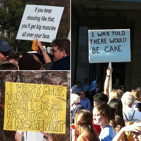 21 funny protest signs that are here to make you laugh