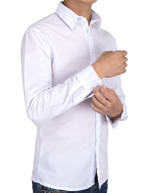 mens white dress shirts dresses images 2022