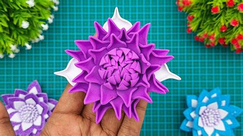 Best 5 Flower Making Ideas With Eva Foam Paper
