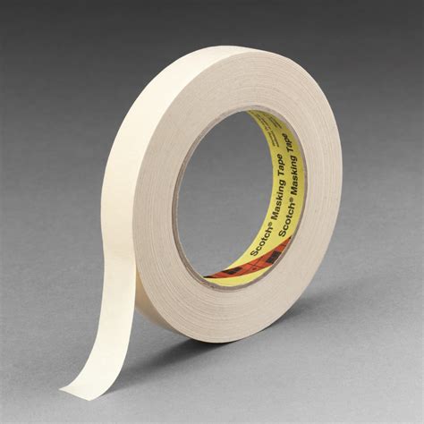 3m™ high performance masking tape 232 tan 48 mm x 55 m 6 3 mil 24 per case bulk masking