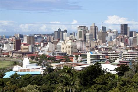 Vista Geral Da Skyline E Das Construções Da Cidade De Durban Foto De