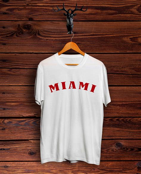 Miami Shirt Miami Florida Shirt Miami Vacation Tee Miami Etsy