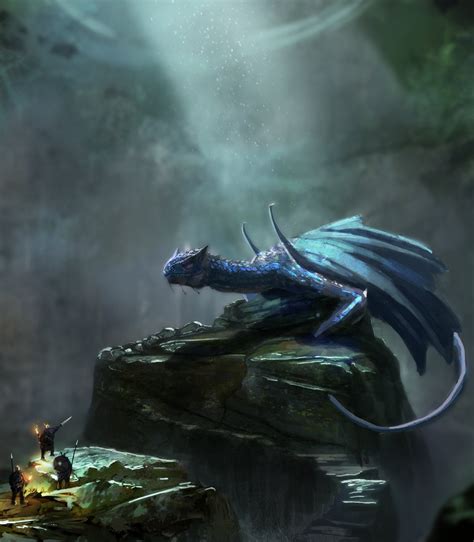 Fantasy Art Watch — Dragon Lair By Will Roberts