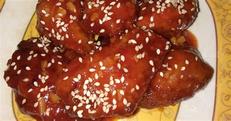 Resep 'korean chicken wings' paling teruji. Resep Makanan Korean Honey Chicken With Chicken Wings