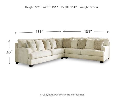 Rawcliffe 3 Piece Sectional 21111000800400 By Signature Design By