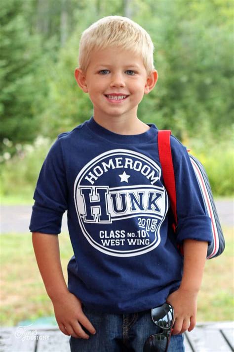 Back To School Cute Kids T Shirts Free Silhouette Cut