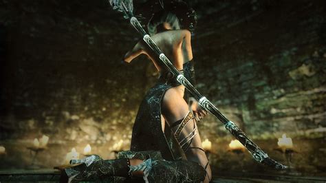 Dx Cassandra Frost Witch Outfit SSE Physics With Optional Heels