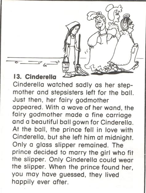 13 Cinderella Story Fairy Tale Activities Fairy Tales Short Fairy