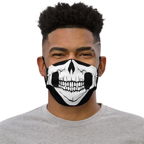Call Of Duty Ghost Mask Warzone T For Him Gamer Face Mask Etsy