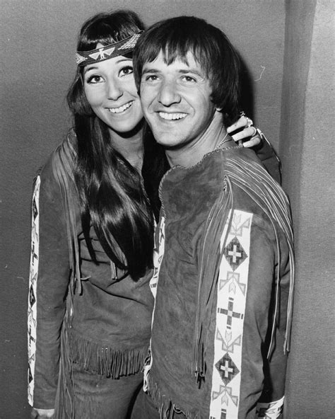 Sonny And Cher 1960s Bw 8x10 Glossy Photo Ebay