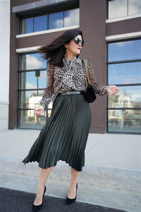 How To Style A Pleated Midi Skirt This Spring A Lily Love Affair