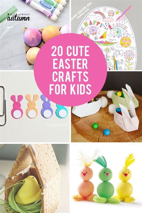 25 Adorable Easter Crafts For Kids Easy Fun Its Always Autumn