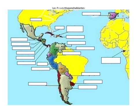 1: LP: Geografia de los paises hispanohablantes - Amanda Rieder