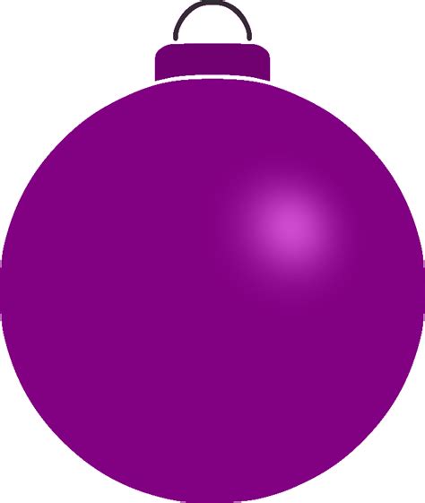 Ornaments Clipart Purple Ornaments Purple Transparent Free For