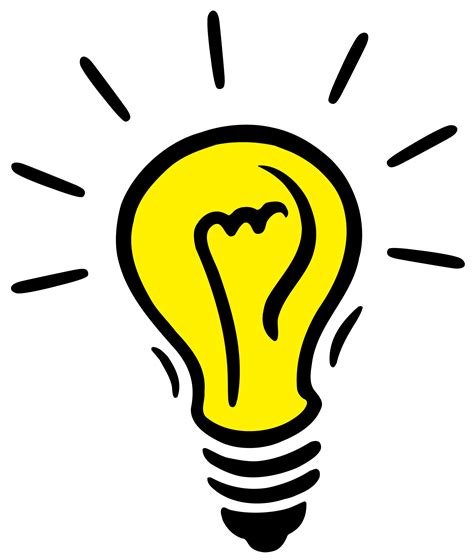 Light Bulb Thought Clipart Best