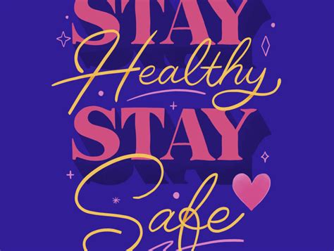 Postcard Series Stay Healthy Stay Safe By Jane Kusuma On Dribbble
