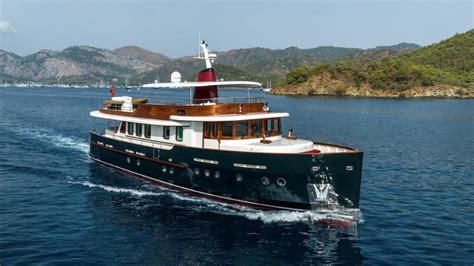 New Trawler Inspired Yacht Sports A Beautiful Neo Classical Design